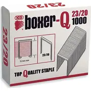 Ico Boxer Zszywki Boxer, 23/20, galwanizowane, 1000  Isaxb23/20 5997072120475