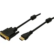 Kabel Logilink Hdmi - Dvi-D 5M  Ch0015 4260113567135