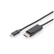 Kabel Usb Digitus Usb-C - Displayport  Ak-300333-020-S 4016032451365