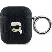 Karl Lagerfeld Kla2Pgkipk Airpods 1/2 cover /Black Monogram Head  3666339283636