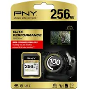 Karta Pny Elite Performance Sdxc 256 Gb Class 10 Uhs-I/U3  Sd256Eliper-Ef 3536401537090