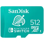Karta Sandisk Nintendo Switch Microsdxc 512 Gb Class 10 Uhs-I/U3 A1 V30 Sdsqxao-512G-Gnczn  0619659184650 722458