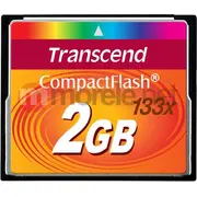 Karta Transcend 133X Compact Flash 2 Gb  Ts2Gcf133 0760557810315