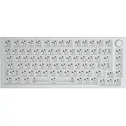 Klawiatura Glorious Pc Gaming Race Gmmk Pro White Ice 75 Tkl Tastatur - Barebone, Ansi-Layout, silber  Glo-Gmmk-P75-Rgb-W 0850005352389