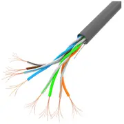 Lanberg  instalacyjny Utp, kat. 5E, linka Cca, 305M, Lcu5-11Cc-0305-S 5901969414059