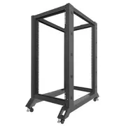 Lanberg Open rack 22U 600X1000 black  Or01-6022-B 5901969440331 Nulagr22U000019