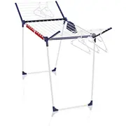 Leifheit Pegasus 200 Comfort Clothes horse wing Blue, White  81516 4006501815163 Agdlehsul0038