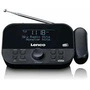 Lenco radio pulkstenisprojekciju,  Cr-615Bk 871902044758
