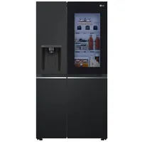 Lg Instaview Gsgv80Epll side-by-side refrigerator Freestanding 635 L E Black  8806084428387 Agdlg-Low0118
