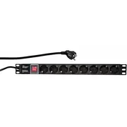 Logilink  zasilająca Pdu 19 1U 8X Schuko Cee 7/3 Pdu8C01 4052792026740