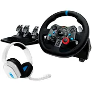 Logitech  G29 Driving Force Racing Wheel for Ps Astro A10 - White 991-000486 5099206119123