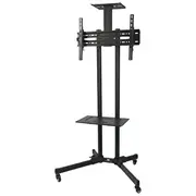 Maclean Mc-661 Trolley Tv Stand with Mounting Bracket and 2 Shelfs  5902211100768 Tvamcnuch0090