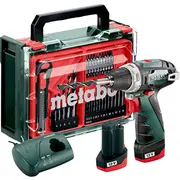 Metabo  Bs Basic Set 12V 41 Acc 34/17Nm 2X2,0Ah Powermaxx 600080710 4061792249462