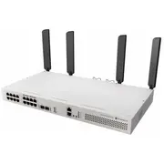 Mikrotik Cloud Router Switch 418-8P-8G-2S5Axq2Axq-Rm with Routeros L5 rackmount case  Crs418-8P-8G-2S5Axq2Axq-Rm 4752224005175