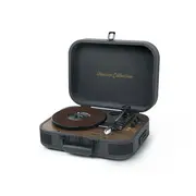 Muse Turntable Stereo System with Bluetooth Out  Mt-207 Dgb 2X5 W Black/Brown 3700460209414