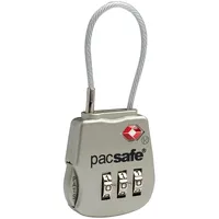 Pacsafe Prosafe 800 Tsa Cable Combination Lock Silver  10250705 0688334010355 837298