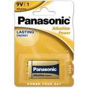 Panasonic Alkaline Power baterija 6Lr61Apb/1B 9V  6Lf22Apb/1Bp 5410853039303 251930