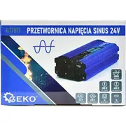 Przetwornica Geko  Sinus 24V/230V 300/600W 16 G17011 5901477173240