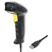 Qoltec 50876 Laser scanner 1D  Usb Black 5901878508764 Ursqocczk0015