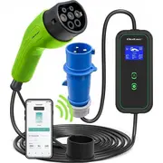 Qoltec Mobile Ev charger with adjustable 2In1  52477 5901878524771 Asqolev00052477