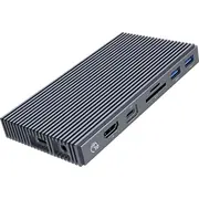 /Replikator Orico Nvme z portami Usb-A, Hdmi 4K, Usb-C Pd 100W Cdh-9N-Gy-Bp  6954301179023