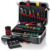 Rokas instrumentu komplekti Knipex 00 21 06 M koferis Big Basic Move mehāniķiem tool case Mechanics  4003773086222 666318