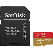 Sandisk Extreme 256 Gb Microsdxc Uhs-I Class 10  Sdsqxav-256G-Gn6Ma 619659188504 Pamsadsdg0338
