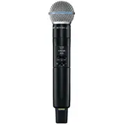 Shure Slxd2/B58-G59 - handheld transmitter with Beta58A capsule, 470514 Mhz  010-05-008 042406559942 Missuhmik0225