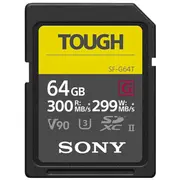 Sony memory card Sdxc 64Gb G Tough Uhs-Ii C10 U3 V90  Sf64Tg 027242908321 141379