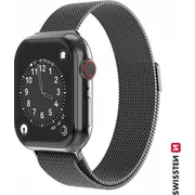 Swissten Mesh band for apple watch 42-44 mm black  46000211 8595217477209