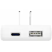 Swissten Travel Charger Gan Usb-C / Usb 65W  8595217492264