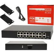 Switch Blow 77-937 blow 16Xpoe 100Mbs 240W bl-sw18-16p 2Uplink  5900804127819
