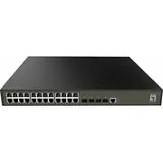 Switch Levelone Gel-2871 network connections Zarządzany L2 Gigabit Ethernet 10/100/1000 1U  4015867228579