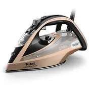 Tefal Ultimate Pure Fv9852E0 iron Dry  Steam Durilium Airglide Autoclean soleplate 3200 W Black, Copper 3121040095737 Agdtefzel0288