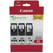 Tusz Canon Cartridge Pg-560Xlx2/Cl-561Xl Multi pro Pixma Ts535X, Ts535Xa, Ts745X, Ts745Xi  3712C009 8714574679518 826814