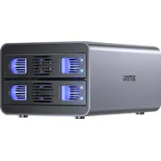 Unitek Raid do dysku Sata 2.5/3.5  4 tryby, 40Tb, 5Gb/S S1308B01-Eu 4894160054463