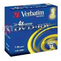 Verbatim DvdRw 4.7 Gb 4X 5  Verdvd20710