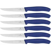 Victorinox Swiss Classic steak knife 6 pcs. blue  V-6.72 32.6 7611160058850 506648