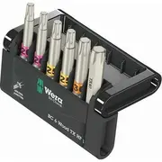 Wera  Bit-Check 6 Wood Tx Hf 1 Sb, Kpl 05073639001 4013288227508
