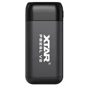 Xtar  Z Funkcją Power Bank Do Cylindrycznych Li-Ion 18650/20700/21700 - 2 Kanały Pb2Slv2 Pb2Slv2/15917420 6977699220764