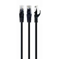 Patch Cable Cat6 Utp 0.5M/Black Pp6U-0.5M/Bk Gembird  8716309093347