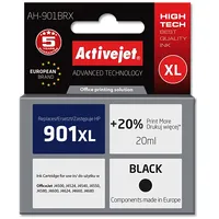 Activejet Ah-901Brx Ink Replacement for Hp 901Xl Cc654Ae Premium 20 ml black  5901452128241 Expacjahp0121