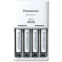 Panasonic Eneloop Basic Charger Bq-Cc51 incl. 4Xaaa K-Kj51Mcd04E  5410853063902