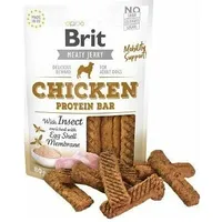 Brit Meaty Jerky Protein Bar Chicken Smakołyki Kurczak 80G  Brit-Jerky-05-80 8595602543762