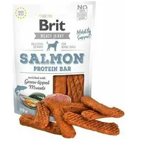 Brit Meaty Jerky Protein Bar Mobility Salmon Łosoś 80G  Brit-Jerky-10-80 8595602543724