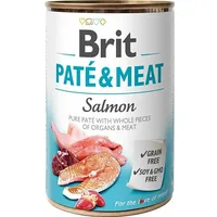 Brit Pate  Meat Dog Salmon 800G Vat013880 8595602557554