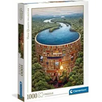 Clementoni Puzzle 1000  Bibliodame 39603 8005125396030