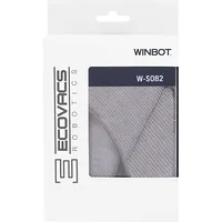 Ecovacs Cleaning Pad W-S082  2 pcs , Washable and reusable microfibre, Winbot 950, Grey - 6943757609208