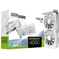 Graphics card Geforce Rtx 4060 Twin Edge Oc 8Gb Gddr6 128Bit white  Kgzotn406377005 4895173627187 Zt-D40600Q-10M