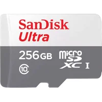 Karta Sandisk Ultra Microsdxc 256 Gb Class 10 Uhs-I  Sdsqunr-256G-Gn6Ta 0619659185855